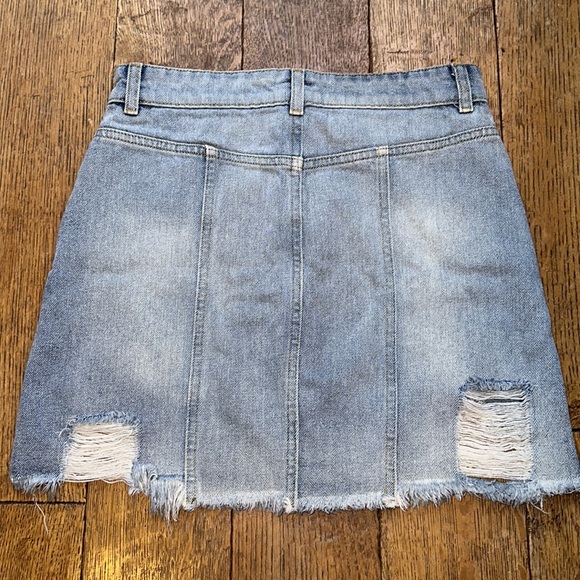 Free People Jean Skirt - Picture 5 of 7